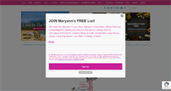 Desktop Screenshot of maryannridinispencer.com